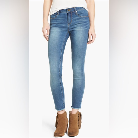 Articles Of Society Denim - EUC • Articles of Society Carly Crop Skinny Jeans in Del Mar • Women’s 28 👖